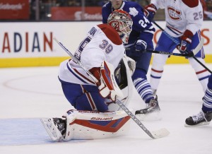 Montreal Canadiens goalie Mike Condon