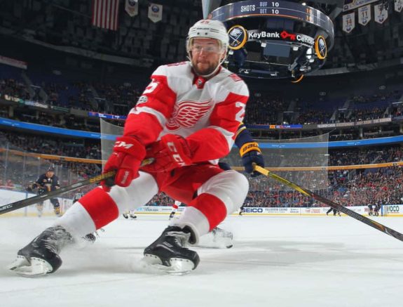 Mike Green #25 of the Detroit Red Wings