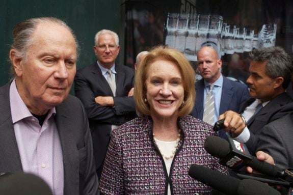 Seattle Hockey Partners David Bonderman Seattle Mayor Jenny Durkan