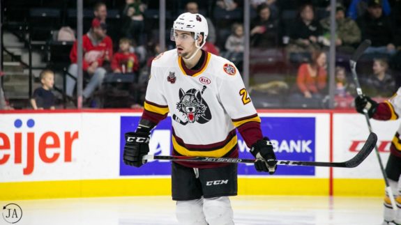 Nic Hague, Chicago Wolves