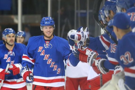 (Anthony Gruppuso-USA TODAY Sports) Oscar Lindberg got off to a hot start with the New York Rangers and now he's getting claimed on waivers in all kinds of fantasy leagues. Looking past his current point total, there might be better options available for Scott.
