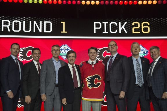 Calgary Flames Jakob Pelletier Draft
