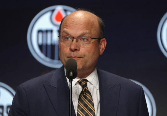 Edmonton Oilers general manager Peter Chiarelli