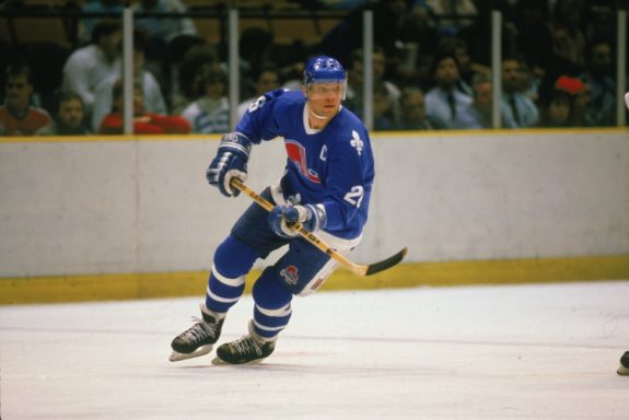 Peter Stastny of the Quebec Nordiques
