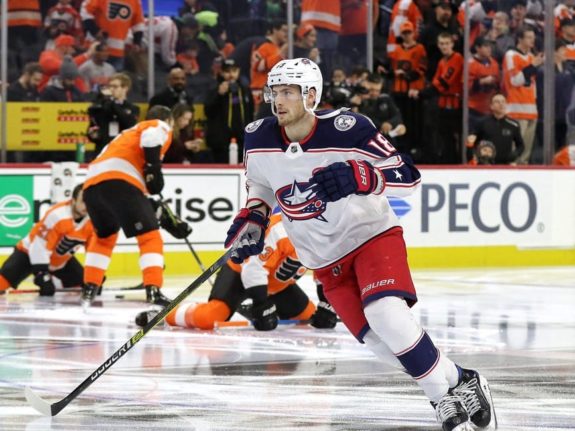 The Hockey Writers columnists discuss Columbus Blue Jackets depth charts, including Pierre-Luc Dubois.
