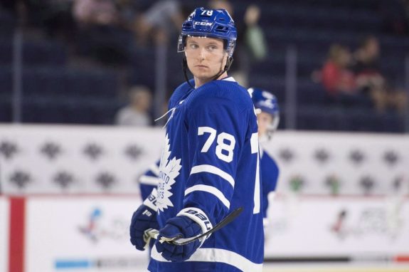Toronto Maple Leafs prospect Rasmus Sandin