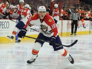 Reilly Smith of the Florida Panthers in the playoffs.