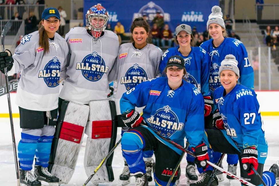 Metropolitan Riveters NWHL MVP Alexa (the Great) Gruschow ReSigned