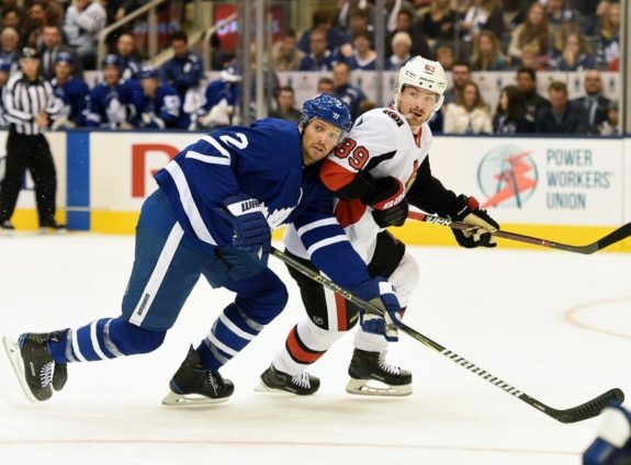 Maple Leafs defenceman Ron Hainsey