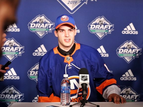 Samuel Bolduc New York Islanders Draft