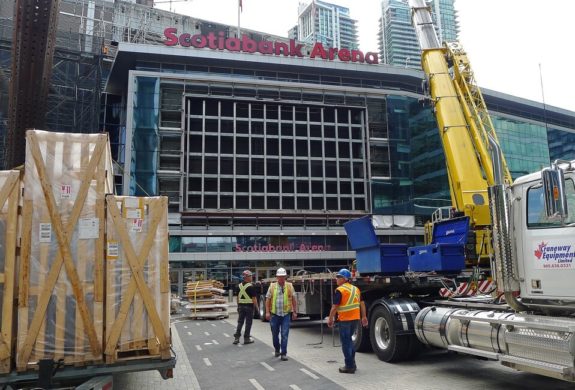Scotiabank Arena construction