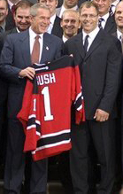 Scott Stevens President Bush Stanley Cup