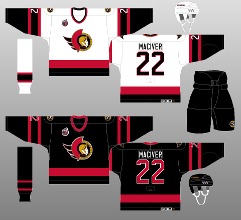 Ottawa Senators Jersey History