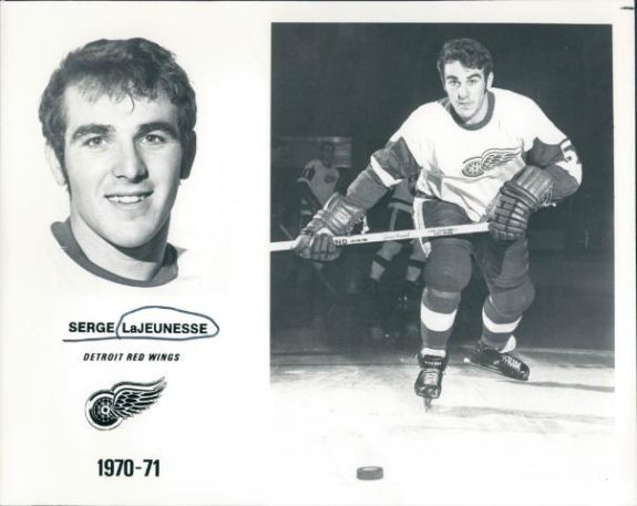 Serge Lajeunesse Detroit Red Wings