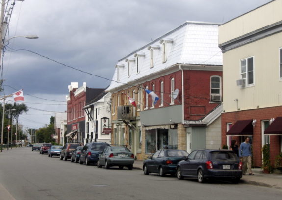 Shawville, Quebec. Hometown of NHL Coach Terry Murray (Courtesy Wikipedia)