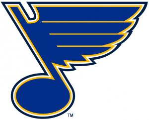 St. Louis Blues logo.