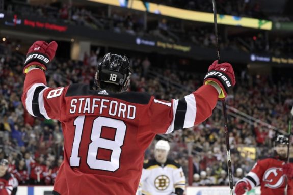 New Jersey Devils Drew Stafford