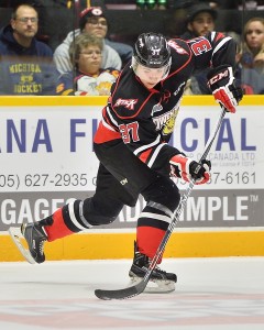 Nick Suzuki of the Owen Sound Attack. Photo by Terry Wilson / OHL Images.