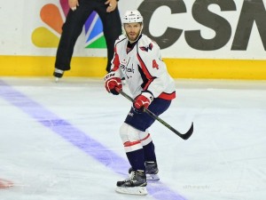 Taylor Chorney has played well in Brooks Orpik's absence (Amy Irvin / The Hockey Writers)