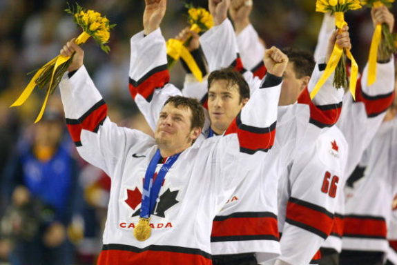 Theo Fleury Gold Medal