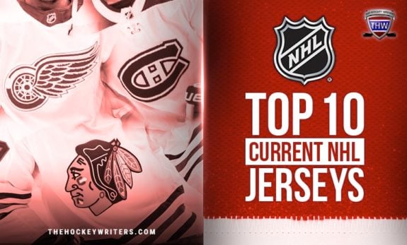 Poll on the top 10 current NHL jerseys