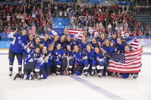 2018 USA Olympic Women's Hockey Team