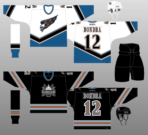 Washington Capitals 2000-07 Jerseys