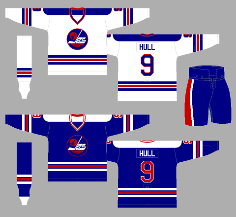 Winnipeg Jets 1978-79 Jerseys
