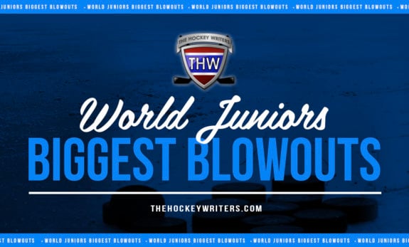 World Junior Championships All-Time Biggest Blowouts
