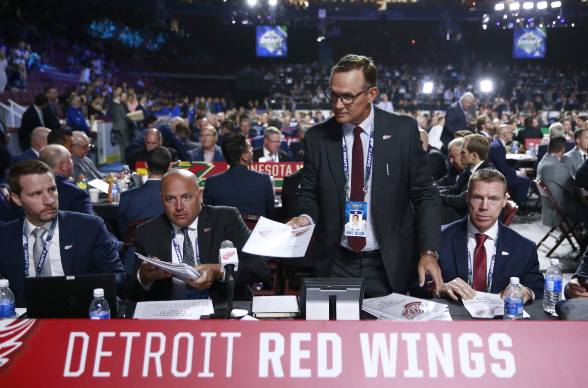 Detroit Red Wings general manager Steve Yzerman.