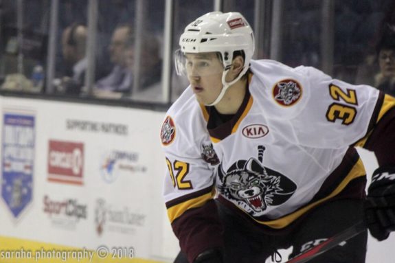 Zach Whitecloud Chicago Wolves