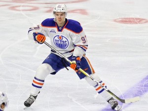 McDavid is the favorite to become the next captain of the Oilers. (Amy Irvin / The Hockey Writers)