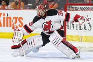 Cory Schneider is off to hot start to the season. (Amy Irvin / The Hockey Writers) 