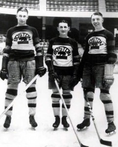 The Dynamite Line- Dit Clapper, Dutch Gainor and Cooney Weiland