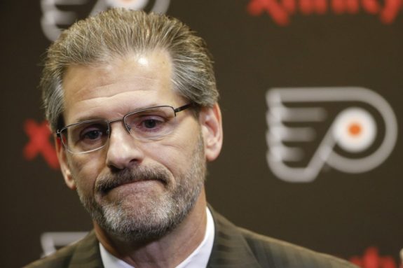 Philadelphia Flyers general manager Ron Hextall