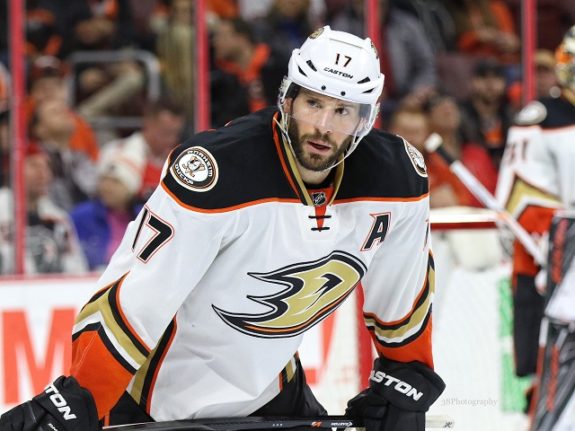 (Amy Irvin/The Hockey Writers) Ryan Kesler isn't the fantasy stud he used to be in Vancouver, but he's still a consistent player and contributes in several categories beyond the standard scoring ones.