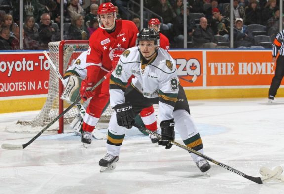 Victor Mete of the London Knights