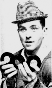 Dick Duff with the Saturday hattie.