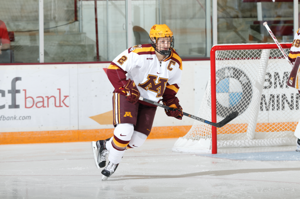 Lee Stecklein Named Gophers Captain With Schipper, Cameranesi