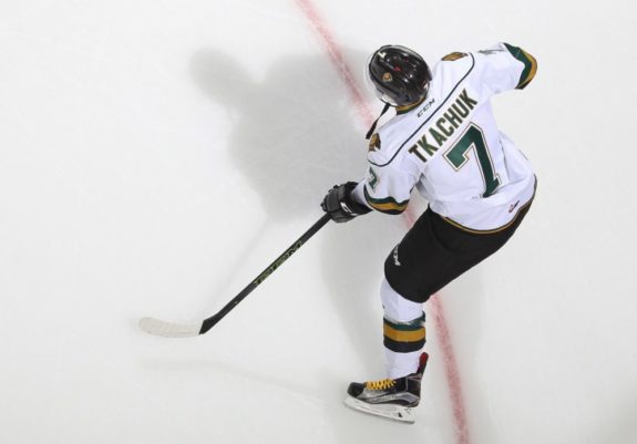 Matthews Tkachuk, London Knights, OHL