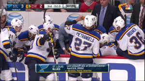 Blues vs Balckhawks Game 3 - shot 2