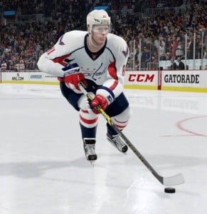 Eller looks damn good as the Caps third line center in "NHL 16"