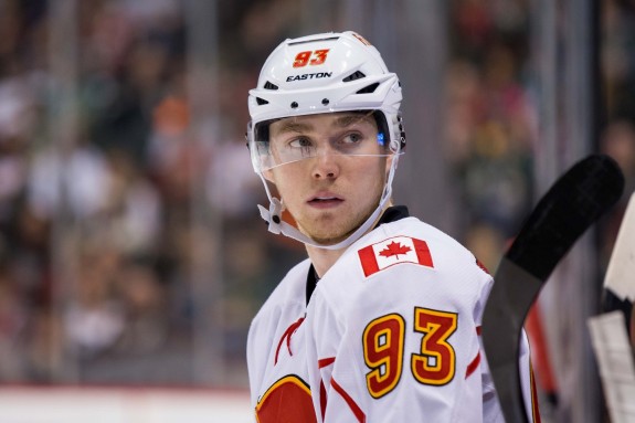 (Brad Rempel-USA TODAY Sports) Sam Bennett is an exciting young talent for the Calgary Flames and he's bound to break out this season.