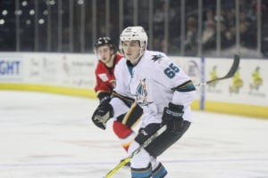 San Jose Barracuda center Danny O'Regan