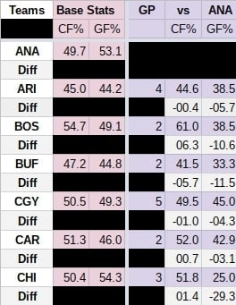 Calculations Screenshot