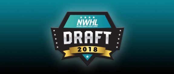 NWHL 2018 Draft logo