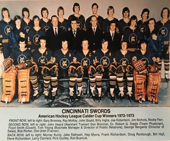 1972-73 Cincinnati Swords