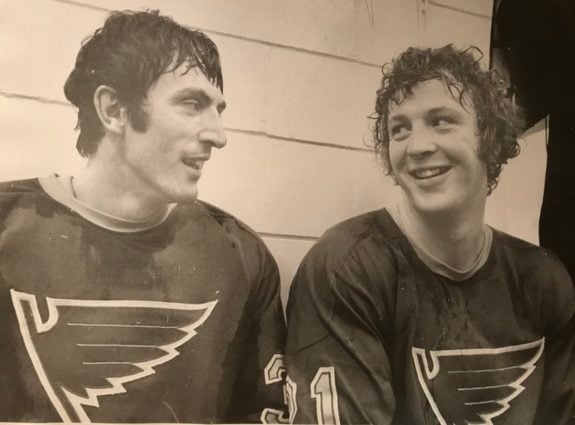 Jacques Caron, Kevin O'Shea St. Louis Blues