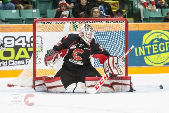 Taylor Gauthier of the Prince George Cougars