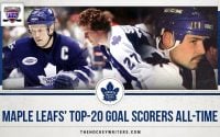 Toronto Maple Leafs’ Top-20 Goal Scorers All-Time